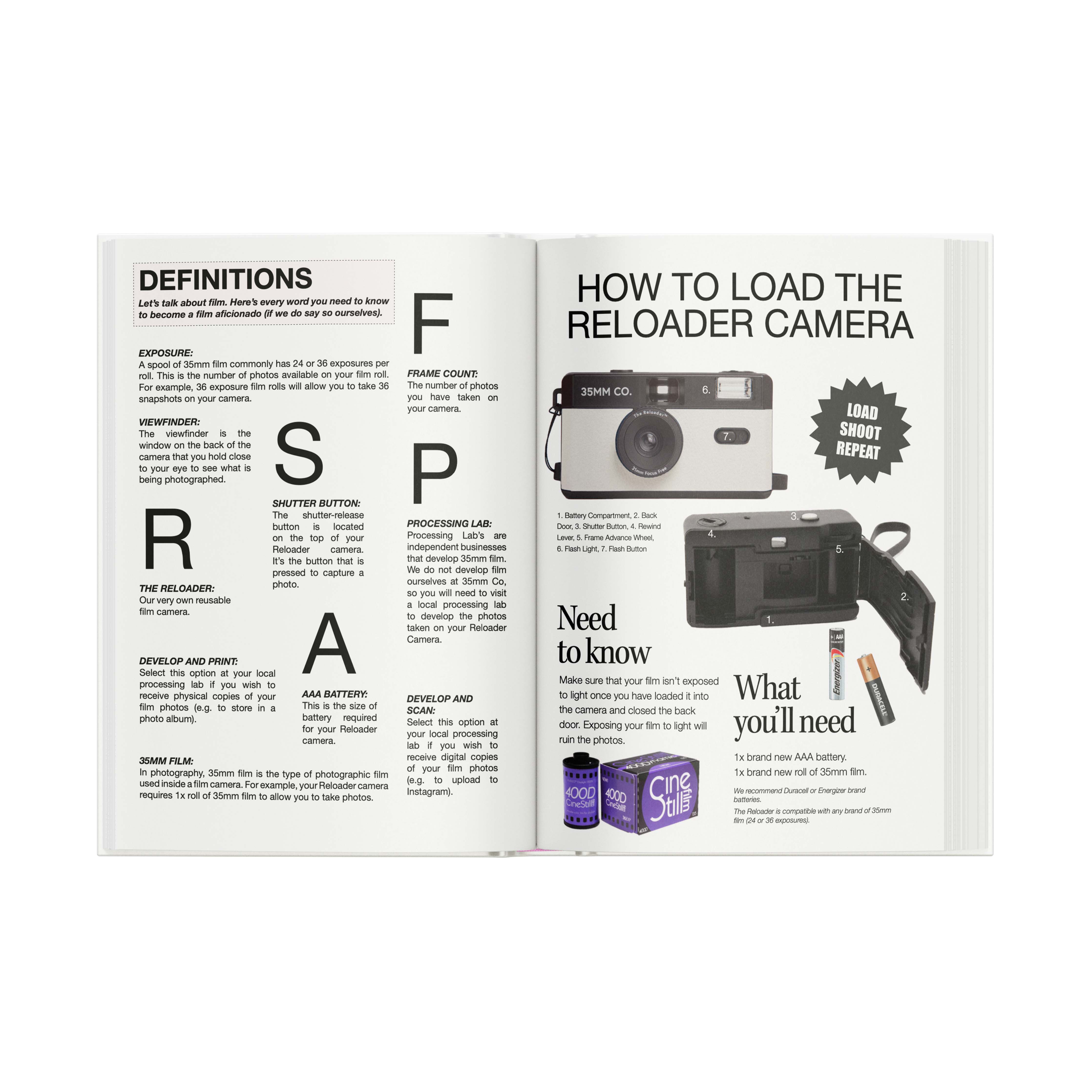 The 35mm Film Photography Manual: Beginner's Guide E-book - Nibera