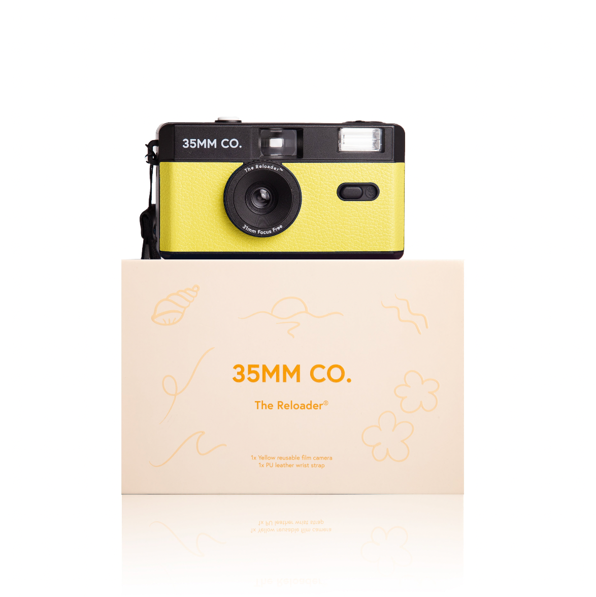 The Reloader® Reusable Film Camera Yellow