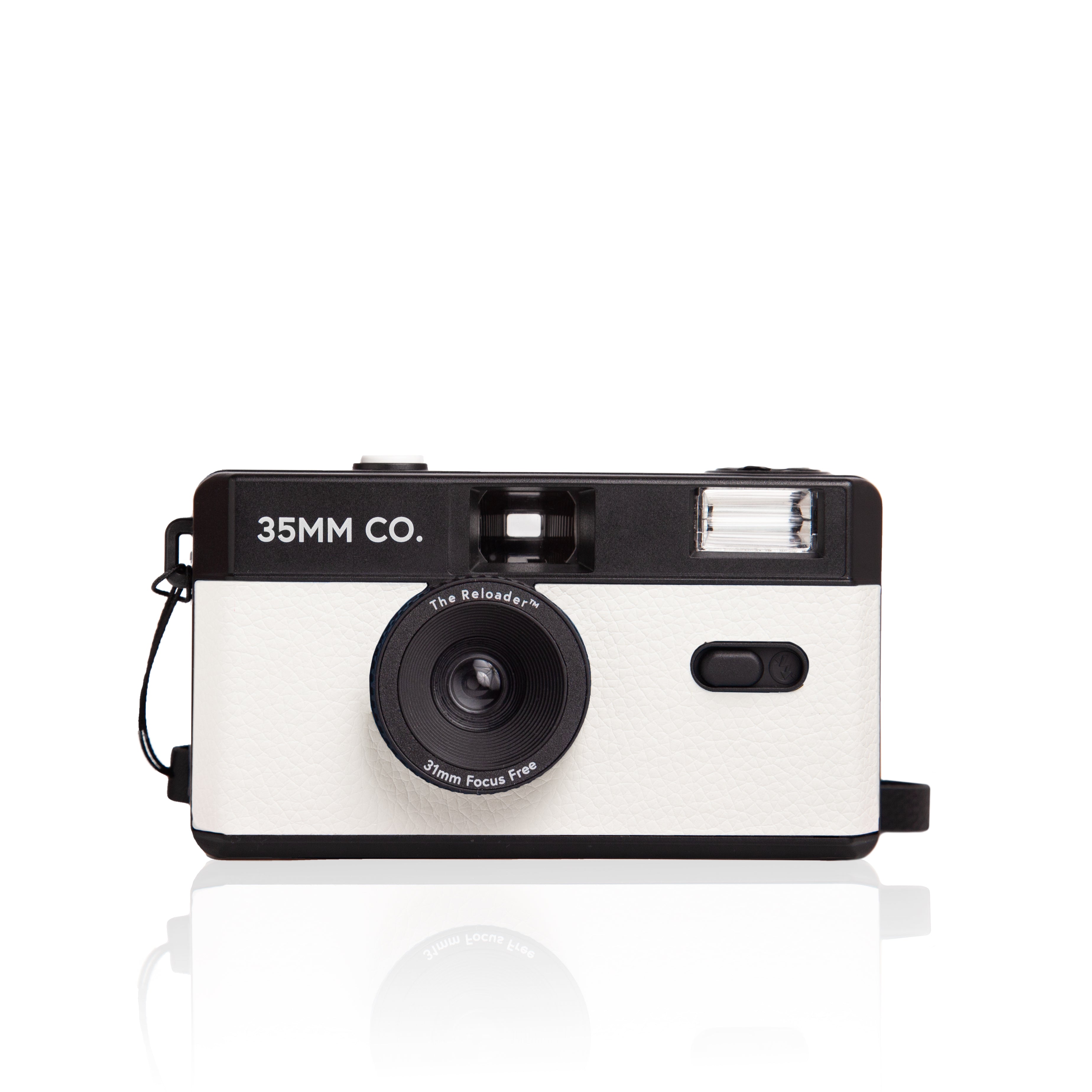 The Reloader® Reusable Film Camera White - 35mmCo-USA